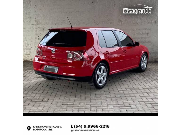 VOLKSWAGEN - GOLF - 2008/2009 - Vermelha - R$ 46.000,00
