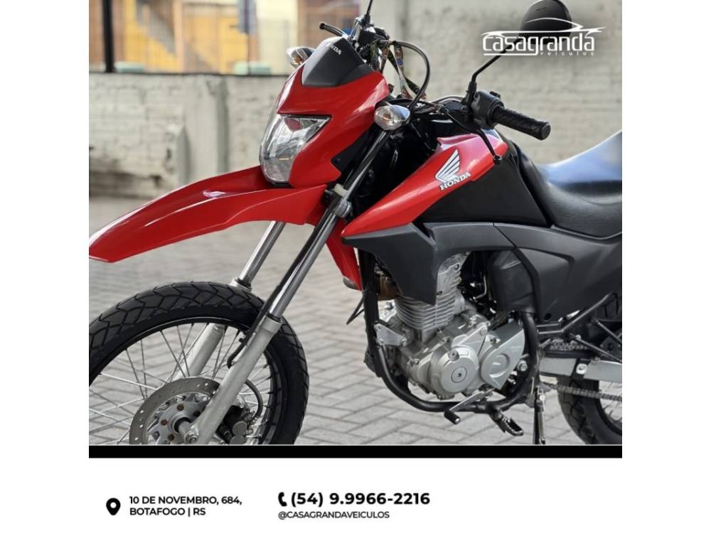 HONDA - NXR 160 - 2015/2016 - Vermelha - Sob Consulta