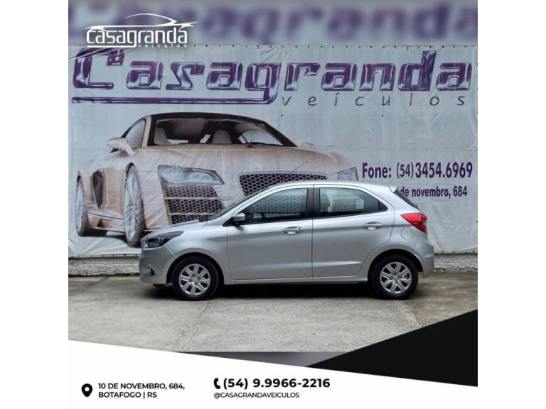 FORD - KA - 2014/2015 - Prata - R$ 42.000,00