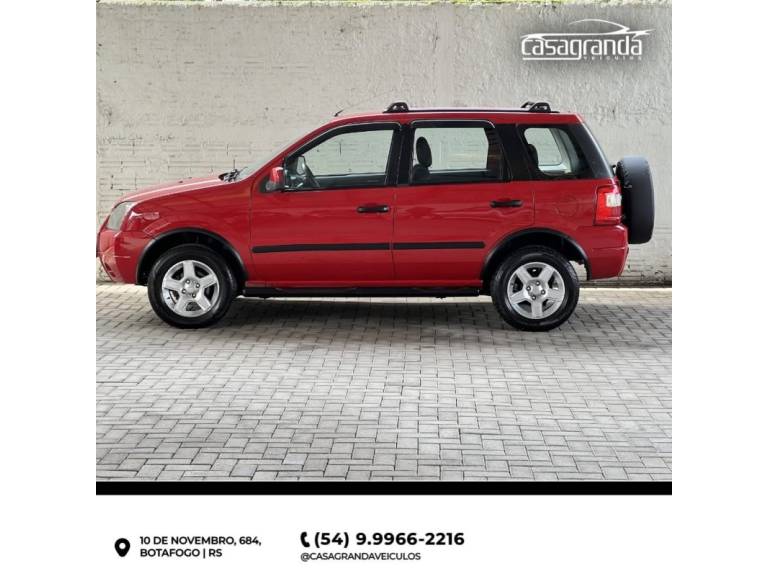FORD - ECOSPORT - 2004/2005 - Vermelha - Sob Consulta