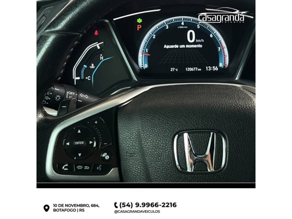 HONDA - CIVIC - 2018/2018 - Cinza - R$ 118.000,00