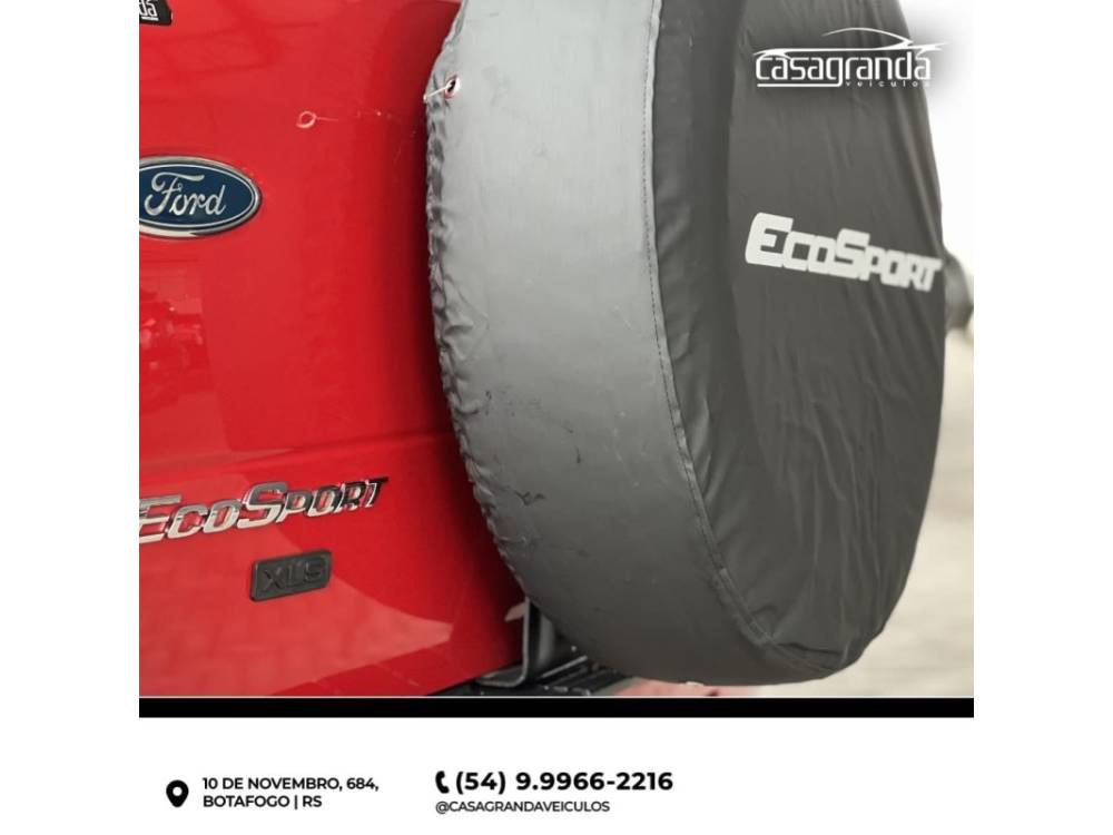 FORD - ECOSPORT - 2004/2005 - Vermelha - Sob Consulta