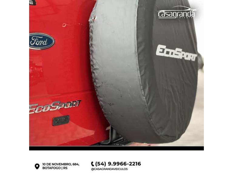 FORD - ECOSPORT - 2004/2005 - Vermelha - Sob Consulta
