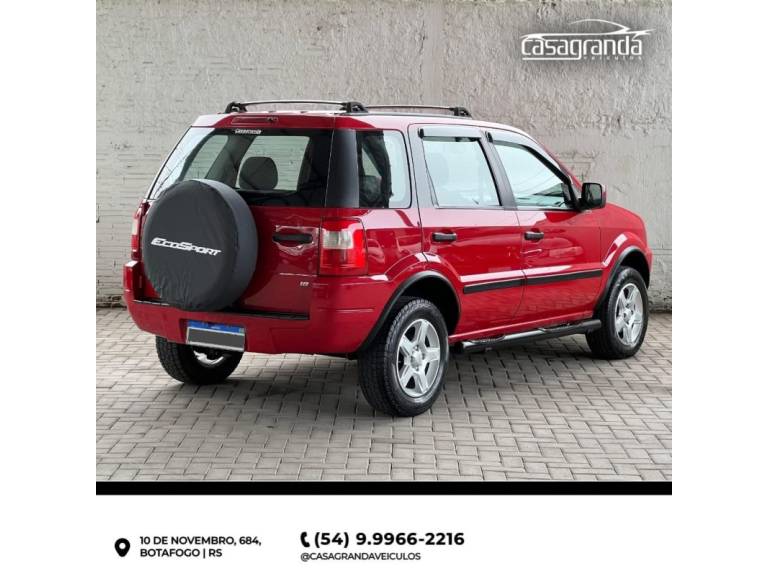 FORD - ECOSPORT - 2004/2005 - Vermelha - Sob Consulta