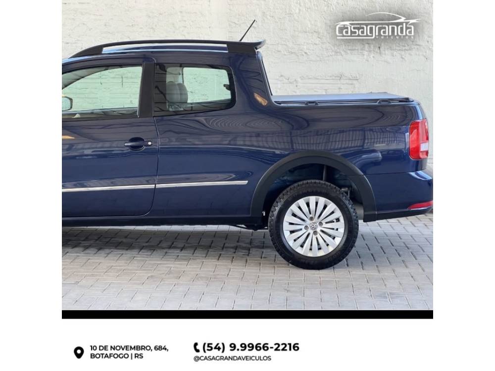 VOLKSWAGEN - SAVEIRO - 2017/2017 - Azul - Sob Consulta