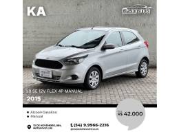 FORD - KA - 2014/2015 - Prata - R$ 42.000,00