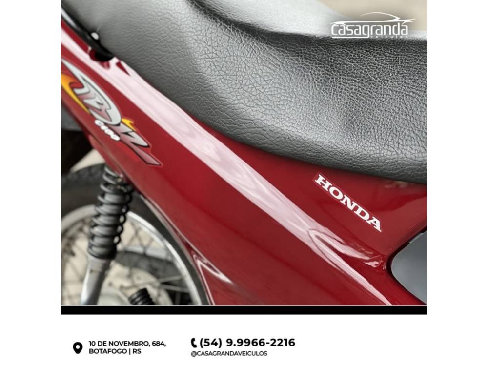 HONDA - BIZ 100 - 2004/2004 - Vermelha - R$ 7.500,00