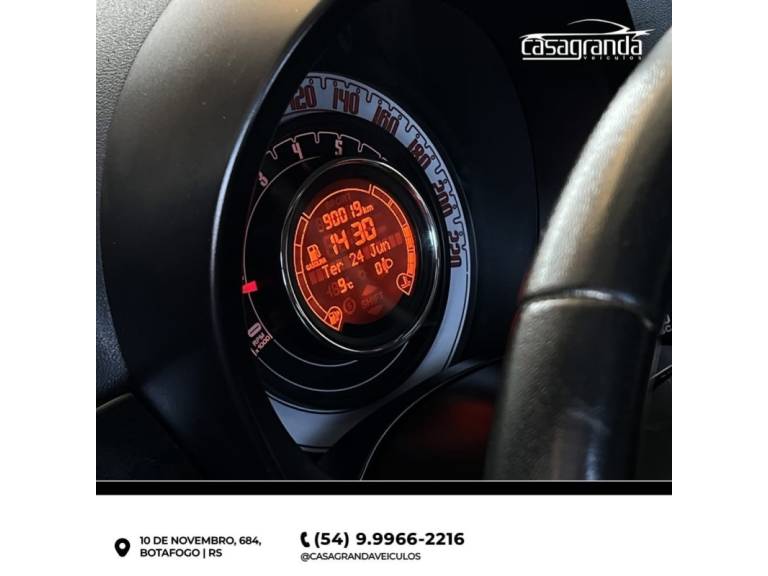 FIAT - 500 - 2011/2012 - Preta - Sob Consulta
