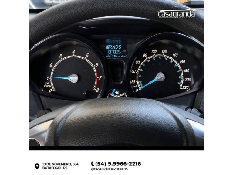 FORD - FIESTA - 2013/2014 - Vermelha - Sob Consulta