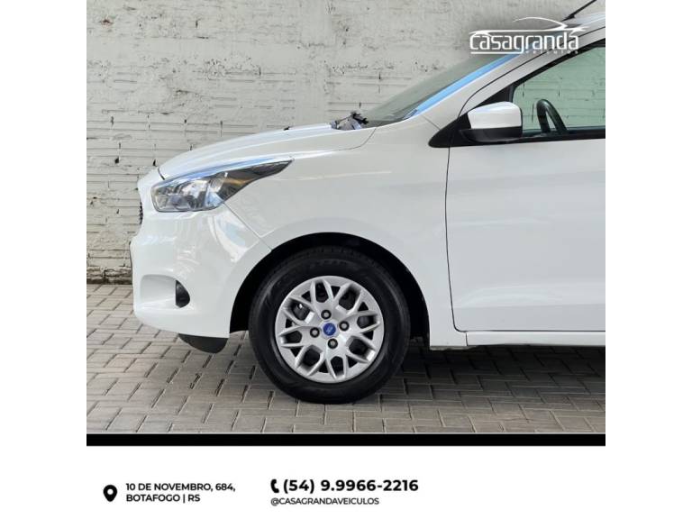 FORD - KA - 2015/2016 - Branca - Sob Consulta