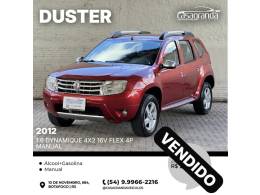 RENAULT - DUSTER - 2011/2012 - Vermelha - Sob Consulta