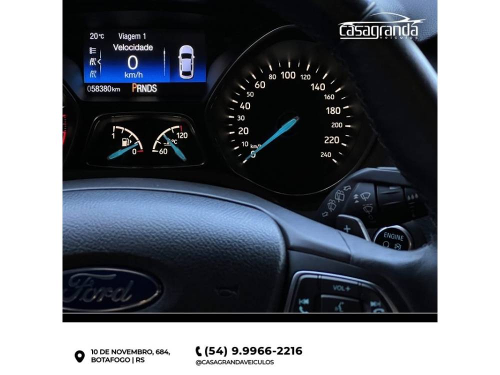 FORD - FOCUS - 2016/2016 - Cinza - Sob Consulta