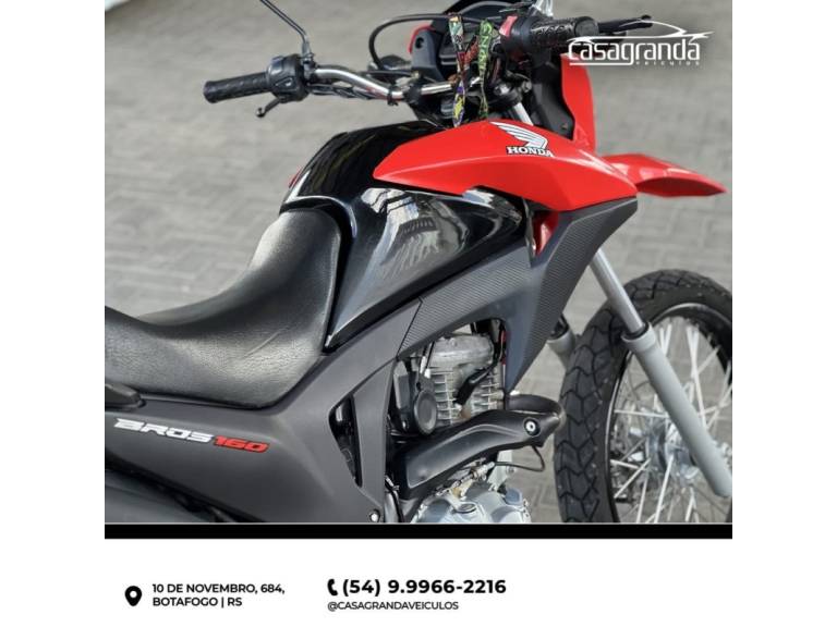 HONDA - NXR 160 - 2015/2016 - Vermelha - Sob Consulta