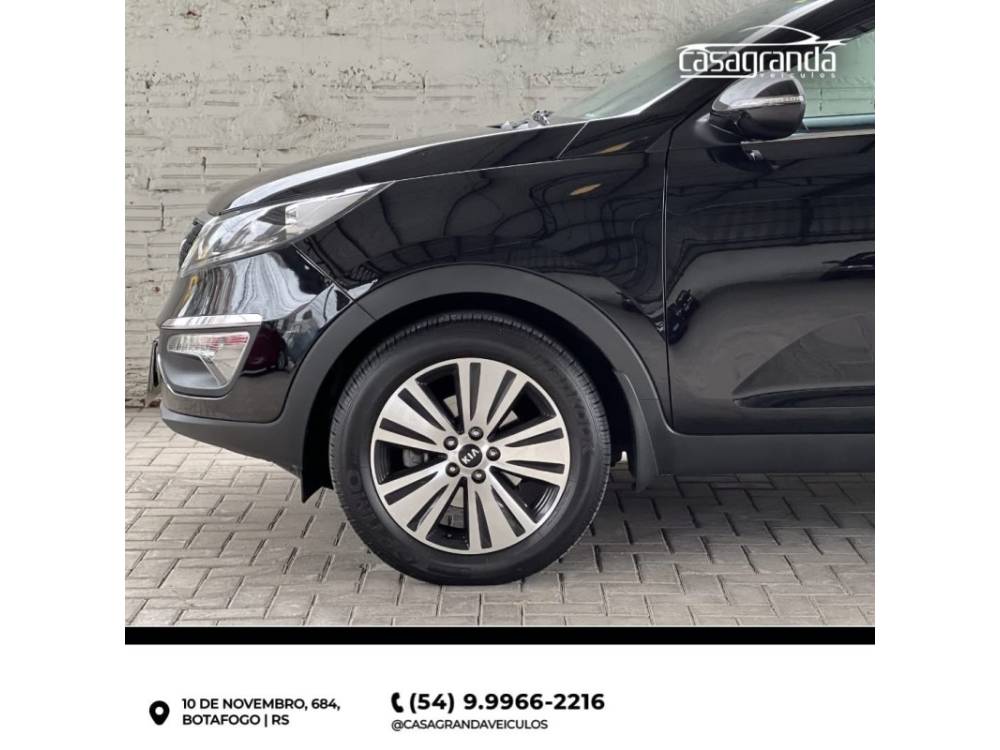 KIA MOTORS - SPORTAGE - 2015/2016 - Preta - Sob Consulta