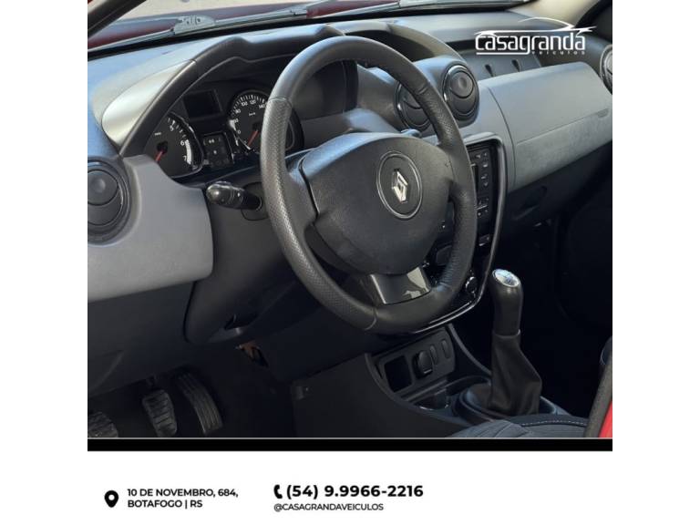 RENAULT - DUSTER - 2011/2012 - Vermelha - Sob Consulta