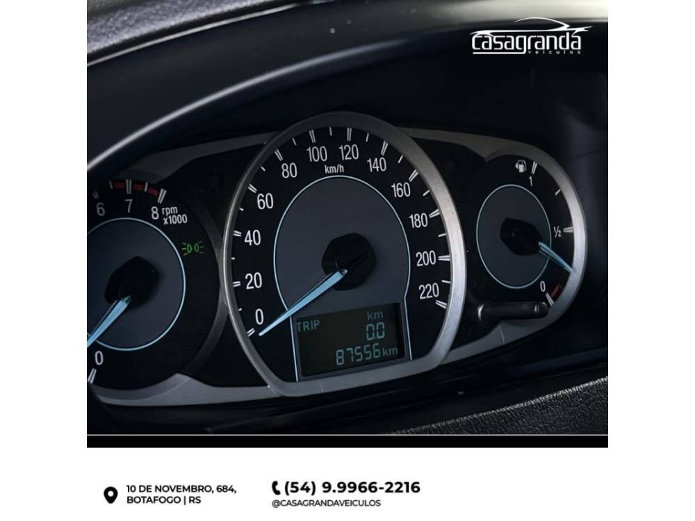 FORD - KA - 2015/2016 - Branca - Sob Consulta