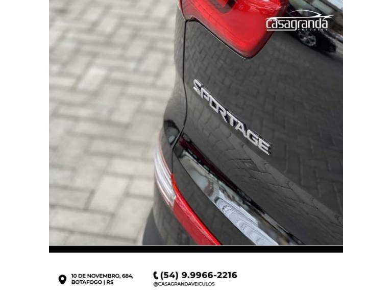 KIA MOTORS - SPORTAGE - 2015/2016 - Preta - R$ 98.000,00
