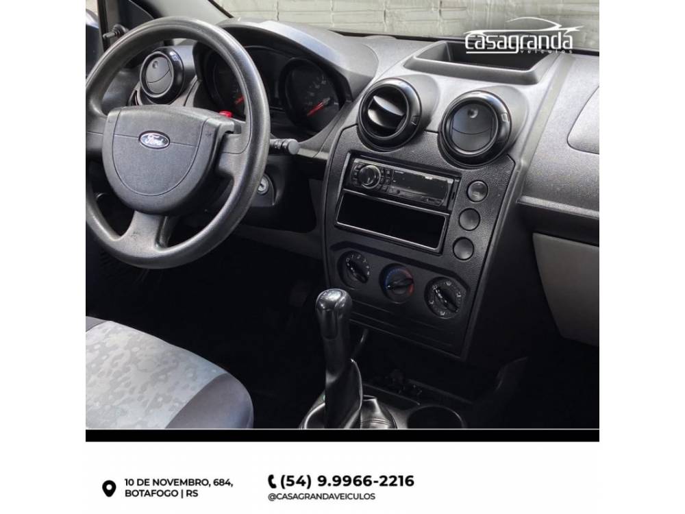 FORD - FIESTA - 2007/2008 - Preta - R$ 27.000,00