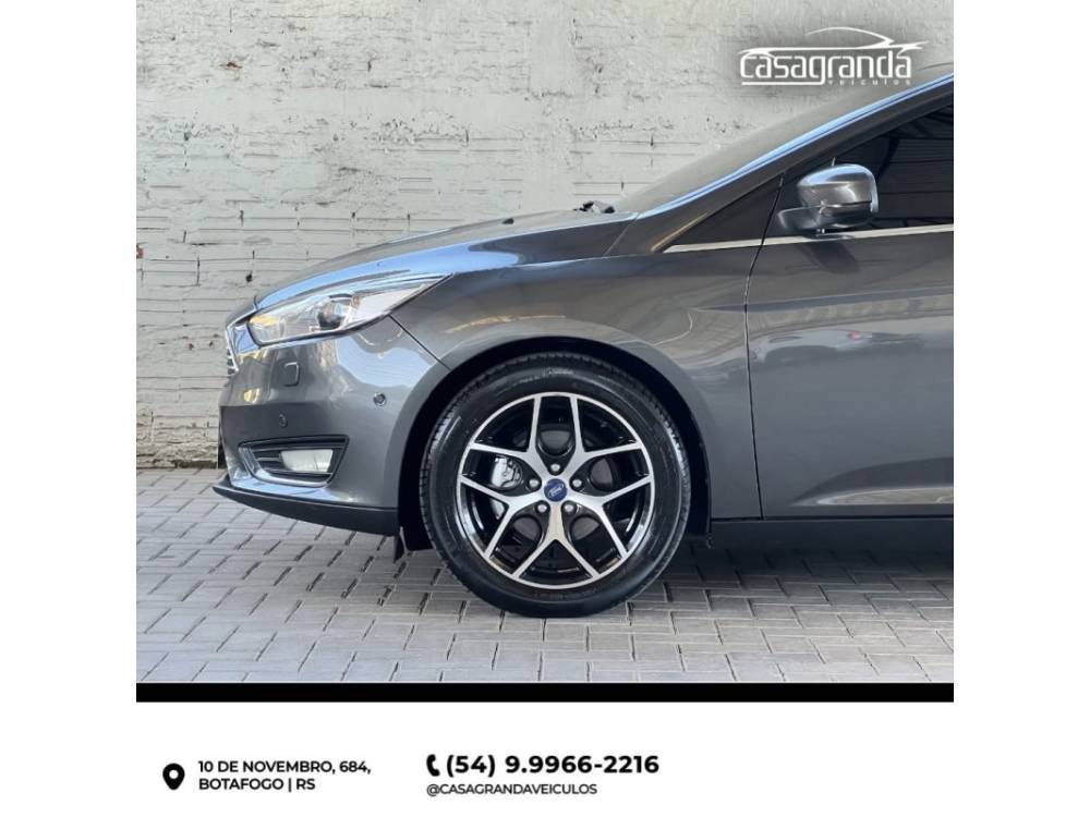 FORD - FOCUS - 2016/2016 - Cinza - Sob Consulta
