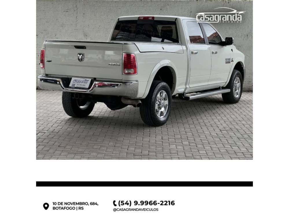 RAM - 2500 LARAMIE - 2018/2018 - Branca - R$ 269.000,00
