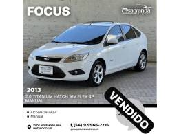 FORD - FOCUS - 2013/2013 - Branca - Sob Consulta