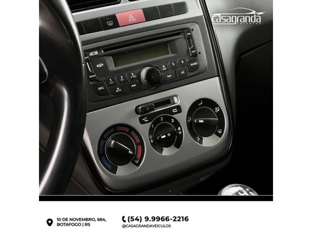 FIAT - PUNTO - 2010/2011 - Vermelha - Sob Consulta