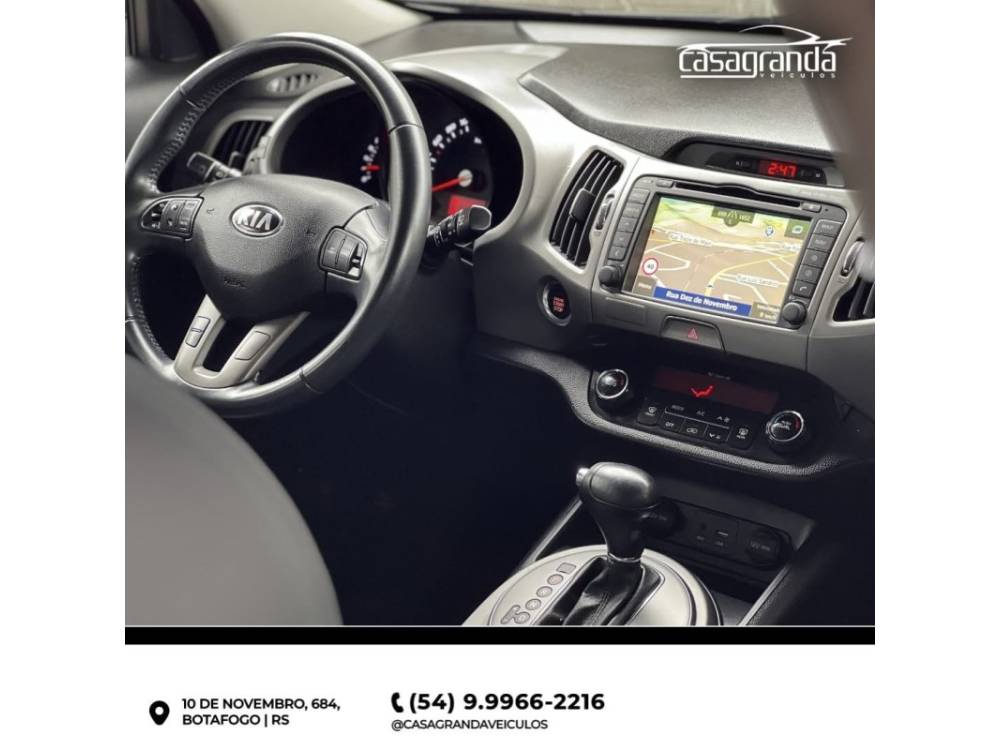 KIA MOTORS - SPORTAGE - 2015/2016 - Preta - Sob Consulta