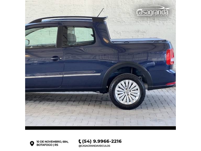 VOLKSWAGEN - SAVEIRO - 2017/2017 - Azul - Sob Consulta
