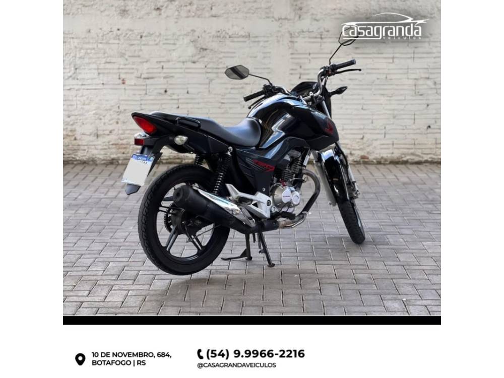 HONDA - CG 160 - 2017/2017 - Preta - R$ 14.000,00