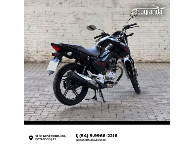 HONDA - CG 160 - 2017/2017 - Preta - R$ 14.000,00