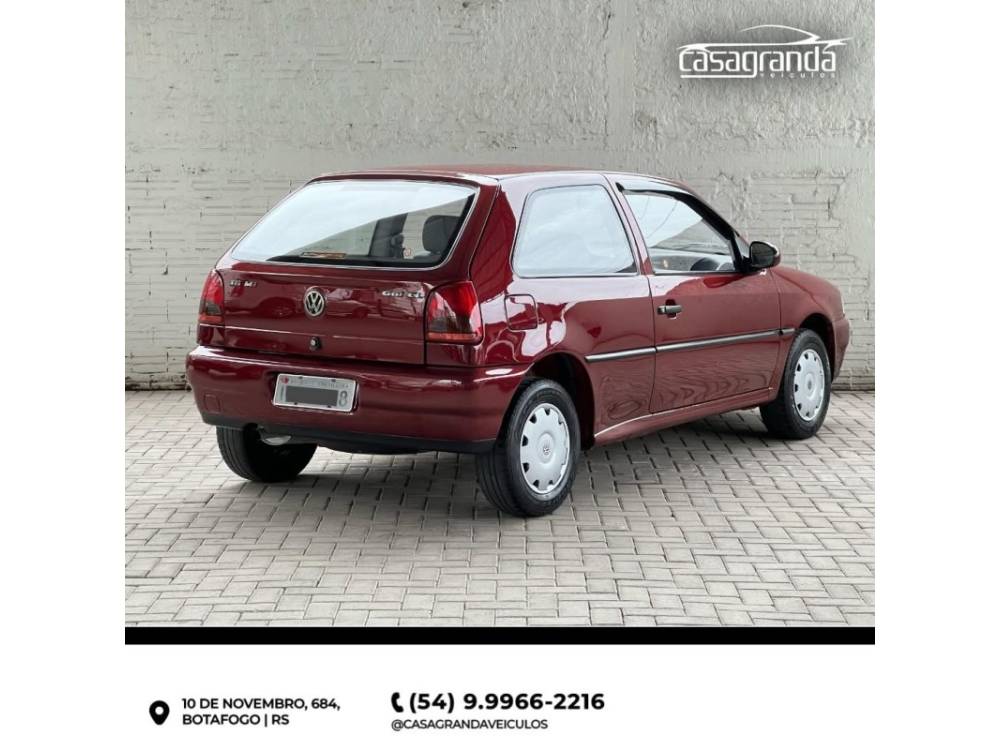 VOLKSWAGEN - GOL - 1997/1997 - Vermelha - Sob Consulta