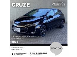 CHEVROLET - CRUZE - 2020/2020 - Preta - R$ 100.000,00