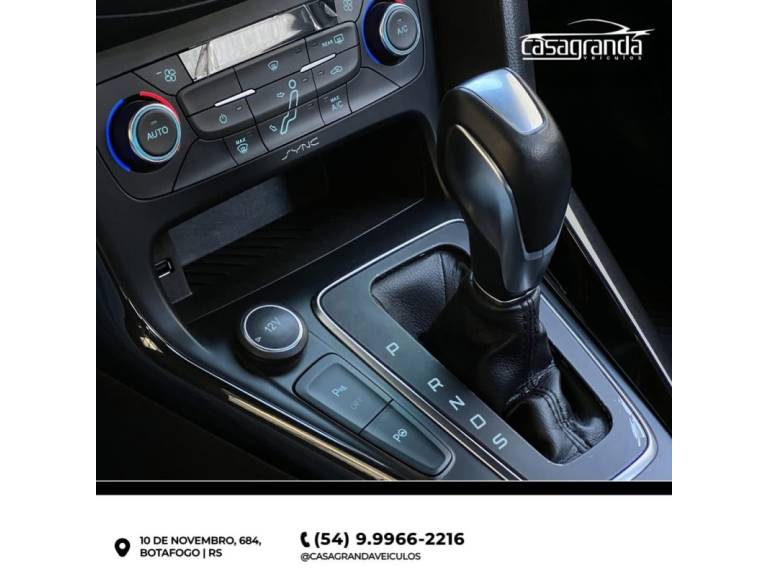 FORD - FOCUS - 2016/2016 - Cinza - Sob Consulta