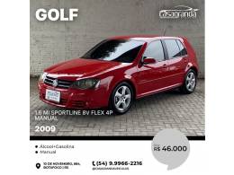 VOLKSWAGEN - GOLF - 2008/2009 - Vermelha - R$ 46.000,00
