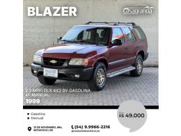 CHEVROLET - BLAZER - 1999/1999 - Vermelha - R$ 49.000,00