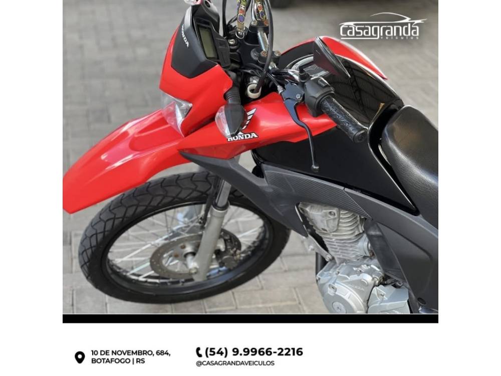 HONDA - NXR 160 - 2015/2016 - Vermelha - Sob Consulta