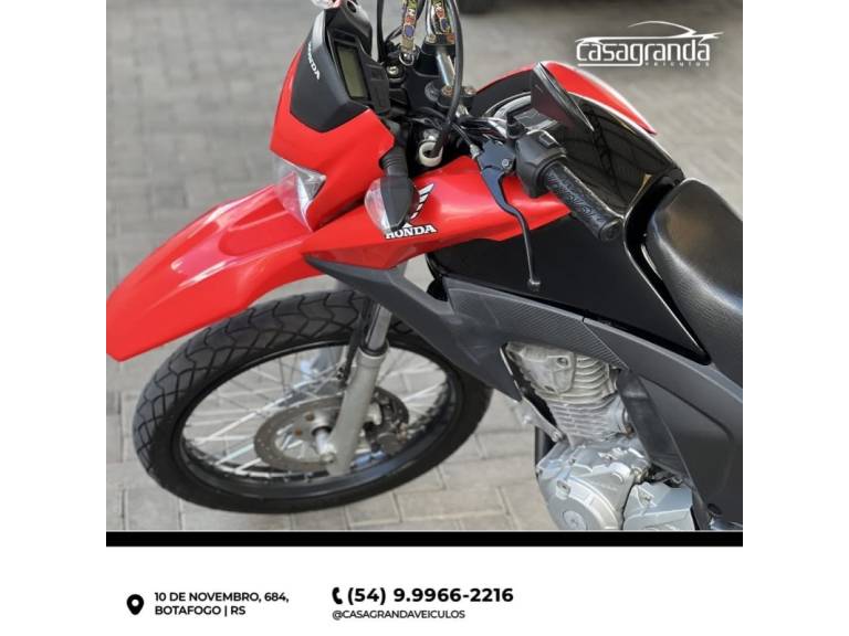 HONDA - NXR 160 - 2015/2016 - Vermelha - Sob Consulta