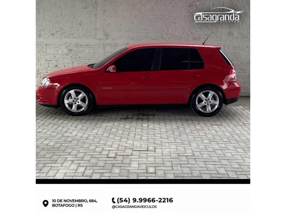 VOLKSWAGEN - GOLF - 2008/2009 - Vermelha - R$ 46.000,00