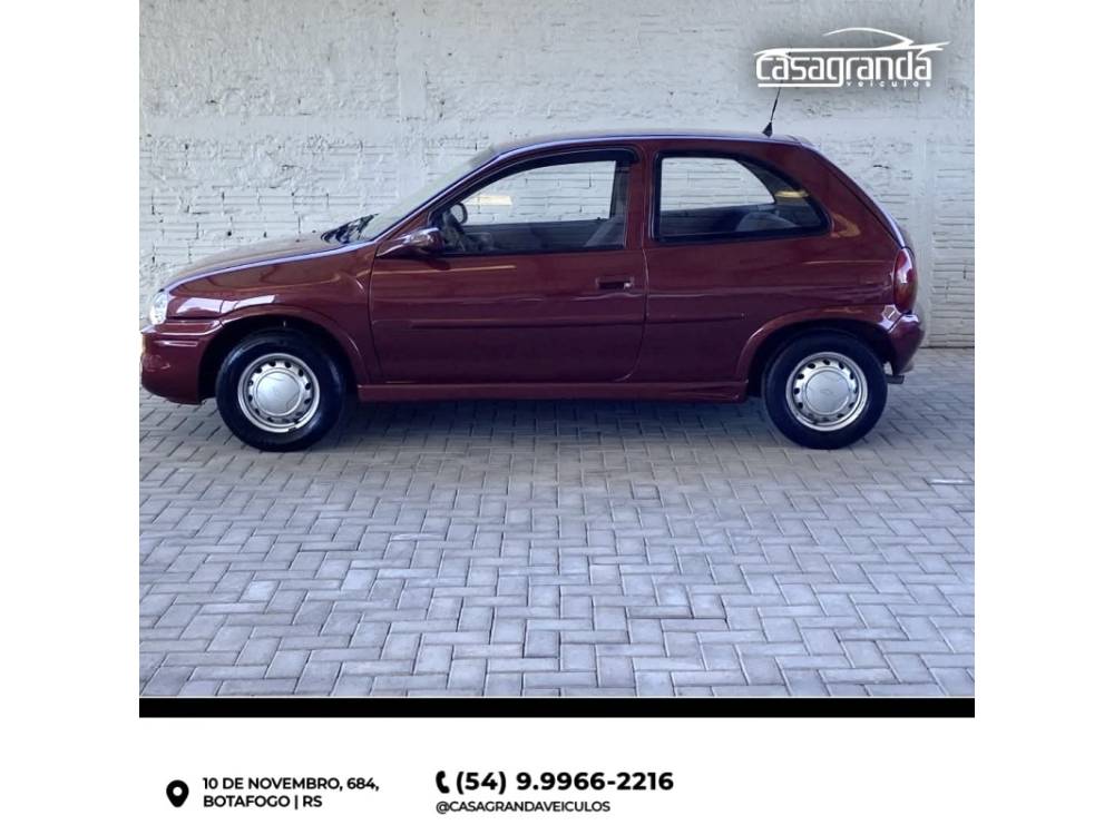 CHEVROLET - CORSA - 1997/1998 - Vermelha - R$ 17.000,00