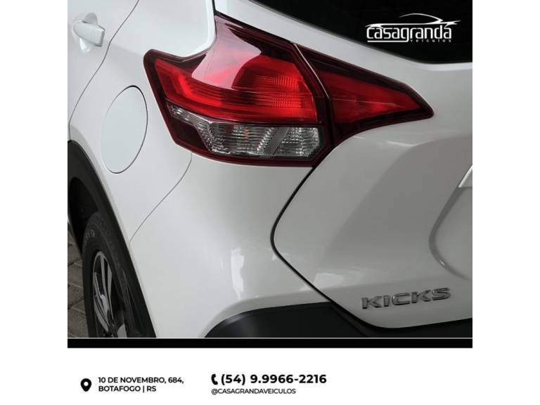 NISSAN - KICKS - 2019/2019 - Branca - R$ 86.000,00