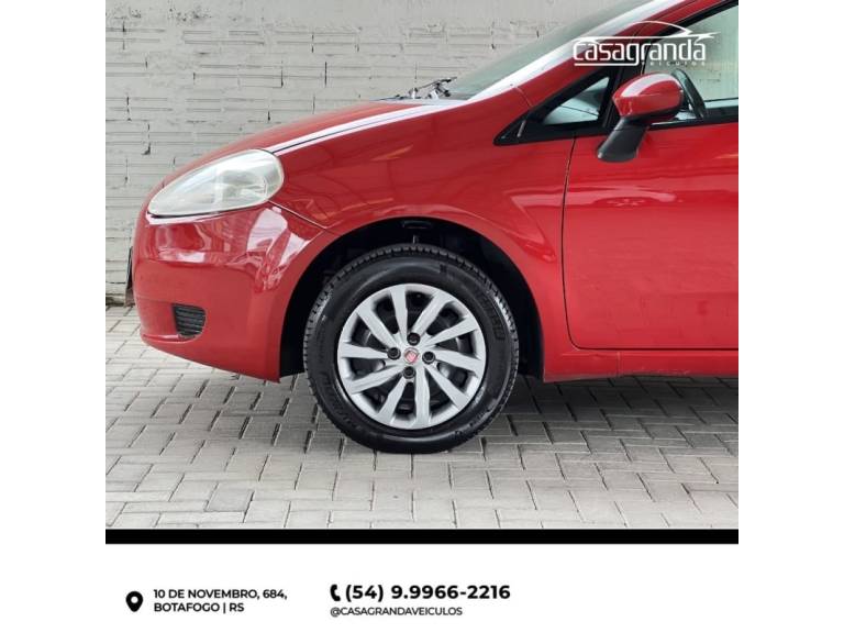 FIAT - PUNTO - 2010/2011 - Vermelha - Sob Consulta