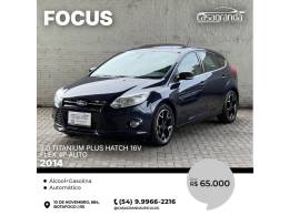FORD - FOCUS - 2013/2014 - Azul - R$ 65.000,00