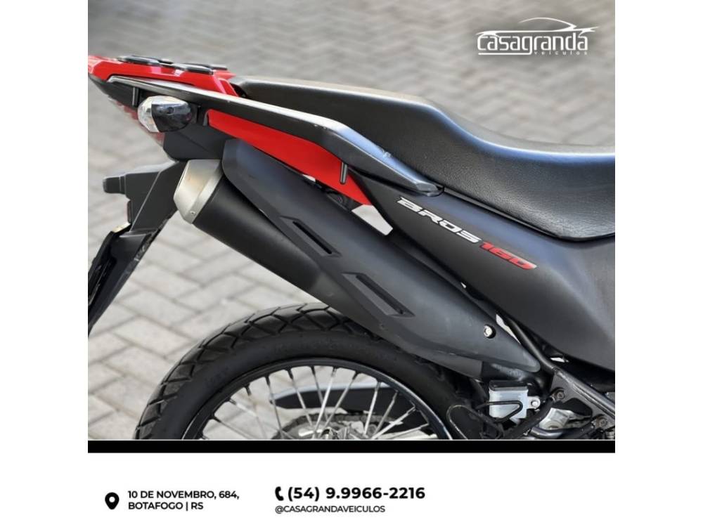 HONDA - NXR 160 - 2015/2016 - Vermelha - Sob Consulta
