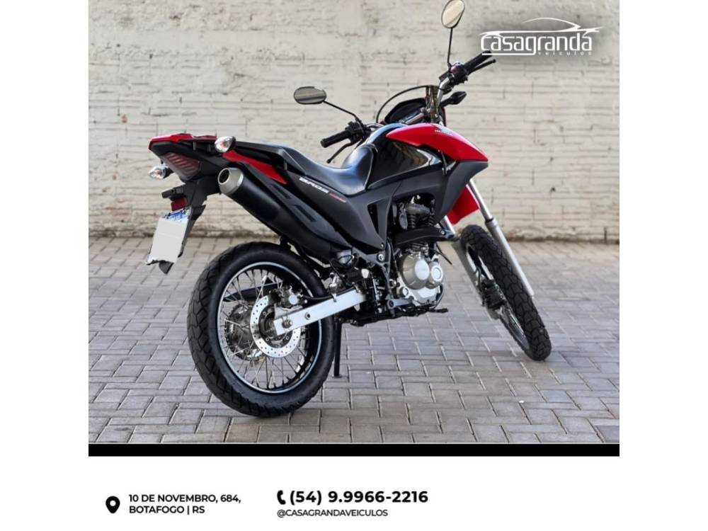 HONDA - NXR 160 - 2015/2016 - Vermelha - Sob Consulta