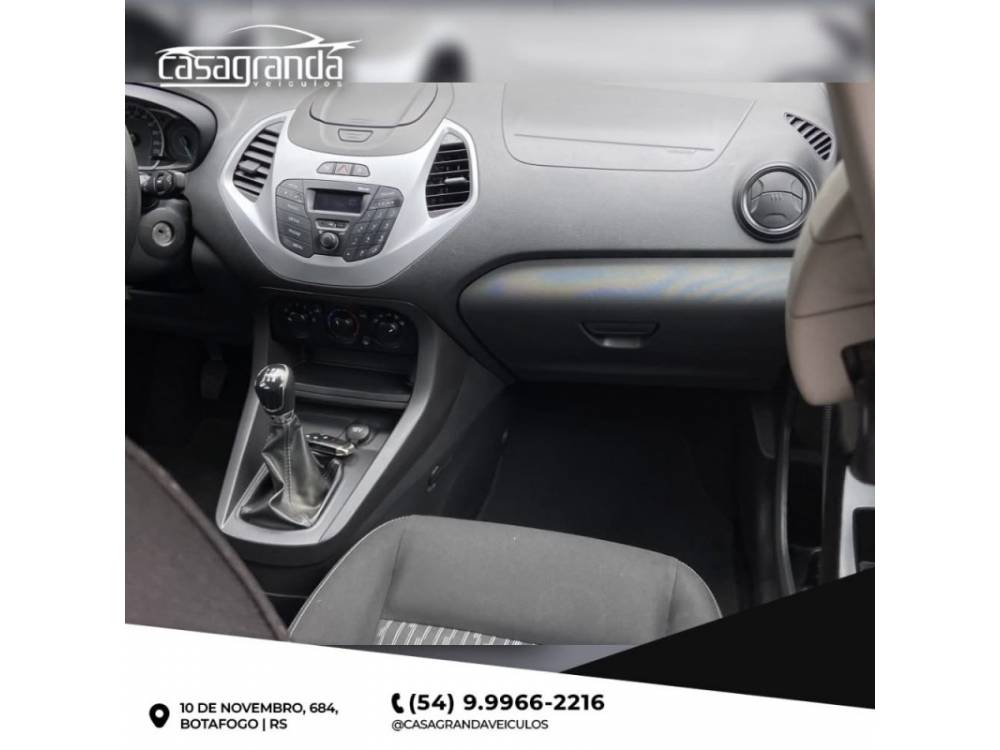 FORD - KA - 2014/2015 - Prata - R$ 42.000,00