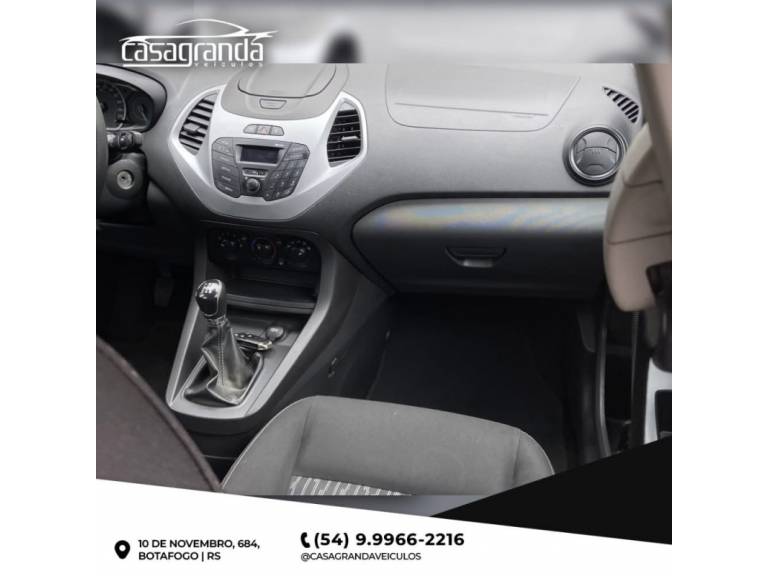 FORD - KA - 2014/2015 - Prata - R$ 42.000,00