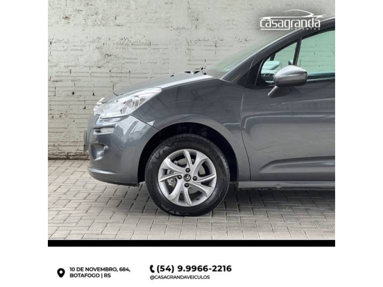CITROËN - C3 - 2014/2014 - Cinza - R$ 39.900,00
