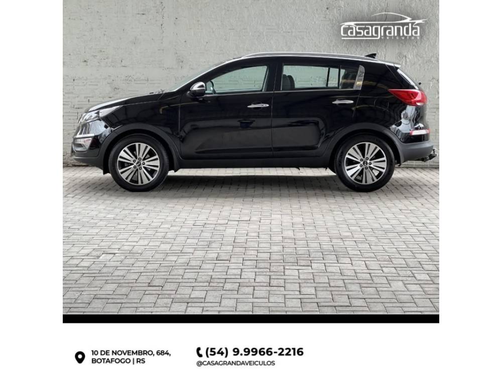 KIA MOTORS - SPORTAGE - 2015/2016 - Preta - R$ 98.000,00