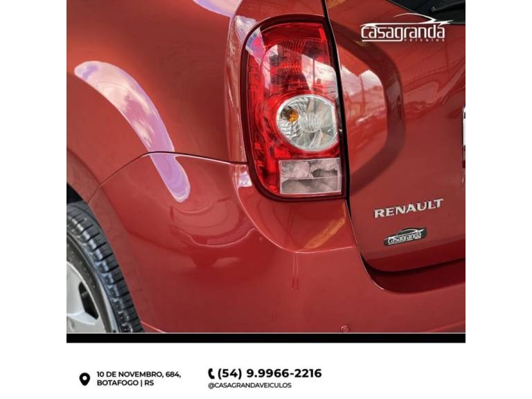 RENAULT - DUSTER - 2011/2012 - Vermelha - Sob Consulta
