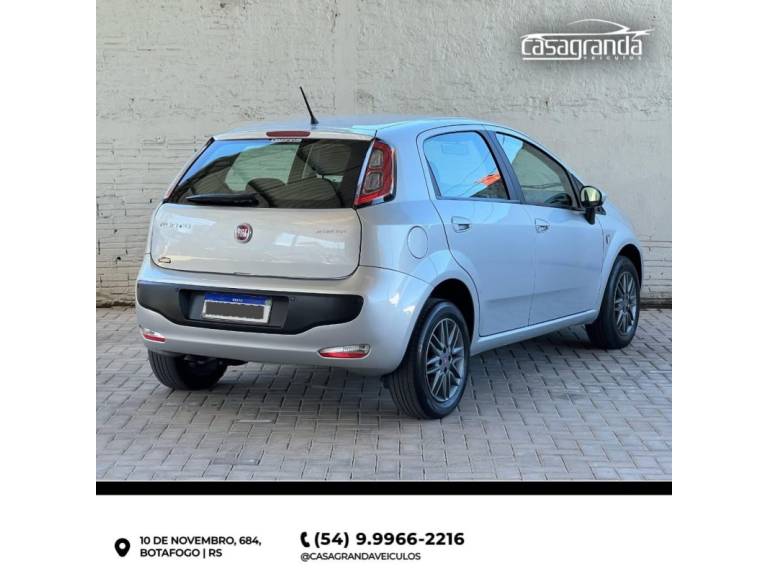 FIAT - PUNTO - 2012/2013 - Prata - Sob Consulta